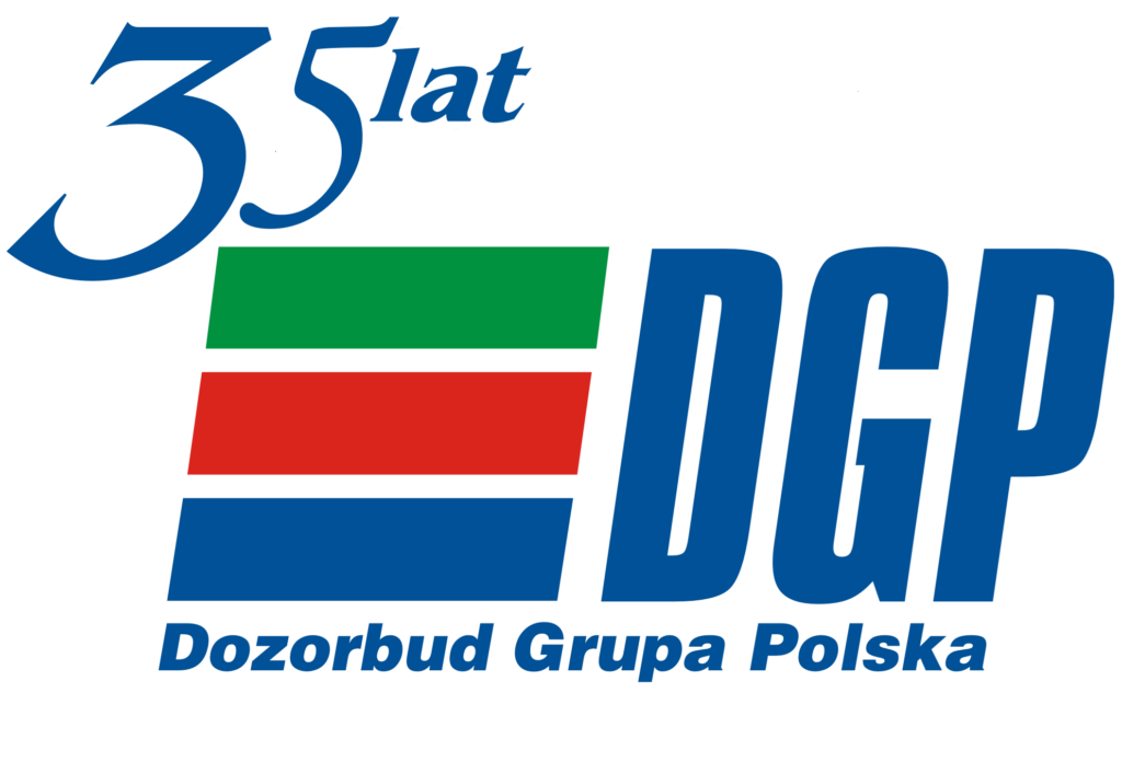 DGP 35lat Dozorbud Grupa Polska logotyp.